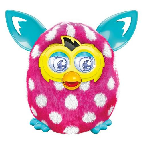 Ghiozdan Scolar  pentru Fetite, Impermeabil, Multifunctional, Model Furby Boom, Roz [5]