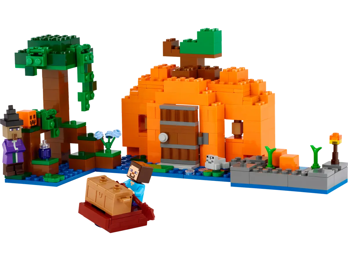 Joc de Constructie Lego Minecraft® - Aventuri la Ferma de dovleci   21248 [2]