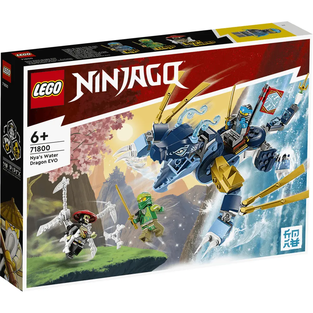 Joc de Constructie LEGO® Ninjago - Dragonul de apa EVO al Nyei 71800, 173 piese [2]