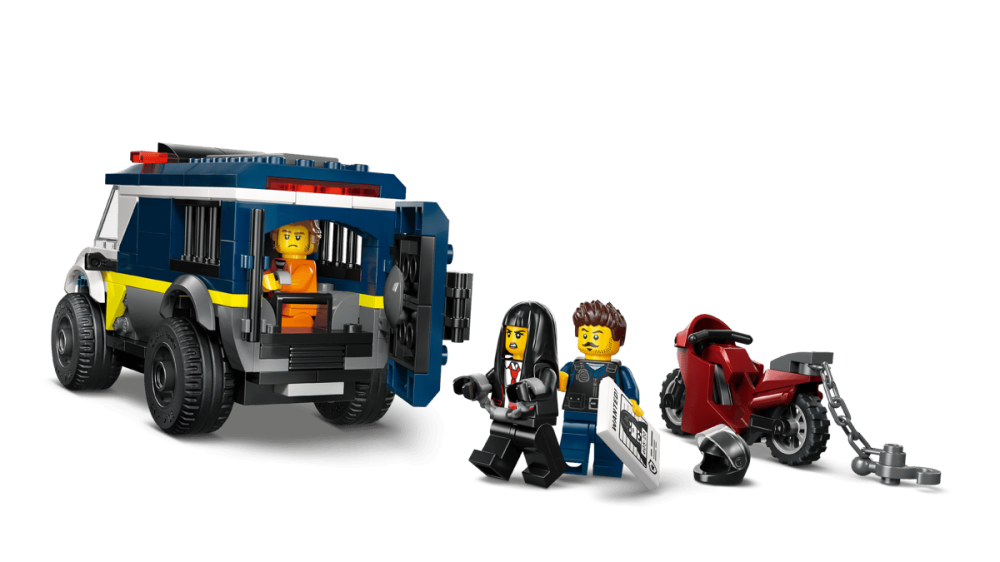 Joc de Constructii  pentru Copii - LEGO City 60479 Police Prisoner Transport Van [4]