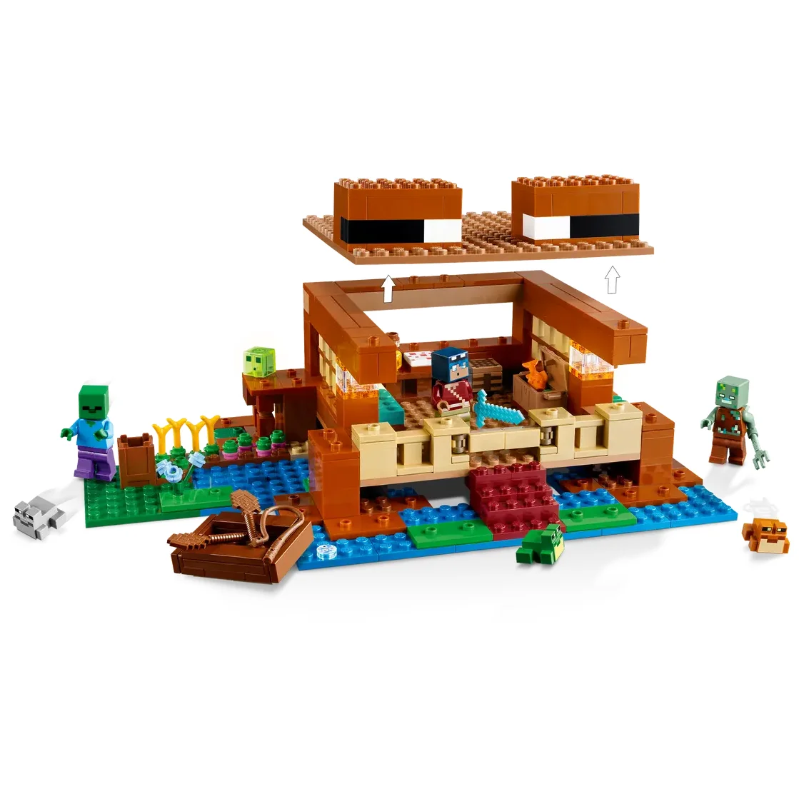 Joc de Constructii LEGO MINECRAFT 21256 THE FROG HOUSE [3]