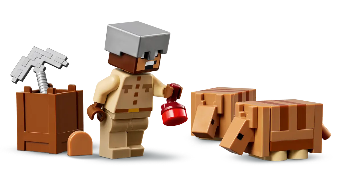 Joc de Constructii LEGO Minecraft 21269 The Armadillo Mine Expedition - 247 piese, 8+ ani [5]