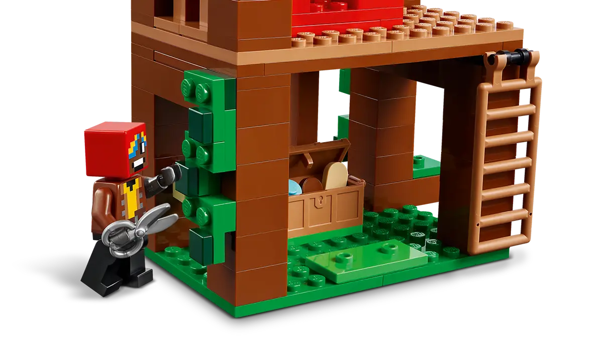 Joc de Constructii - Lego Minecraft Parrot Houses 535buc - 8 Ani + [7]