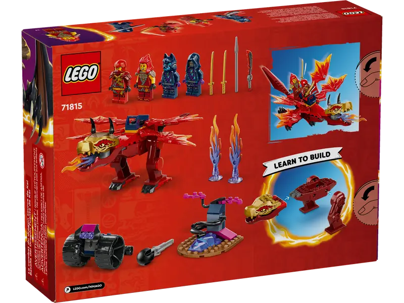 Joc de Constructii LEGO® NINJAGO®  Dragons Rising - Kai's Source Dragon Battle [8]