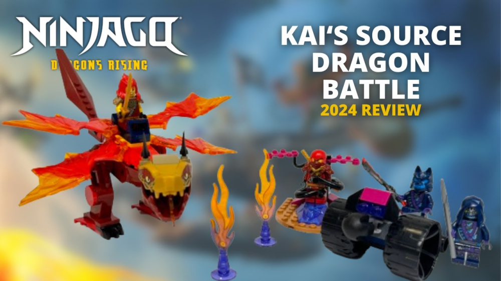Joc de Constructii LEGO® NINJAGO®  Dragons Rising - Kai's Source Dragon Battle [3]