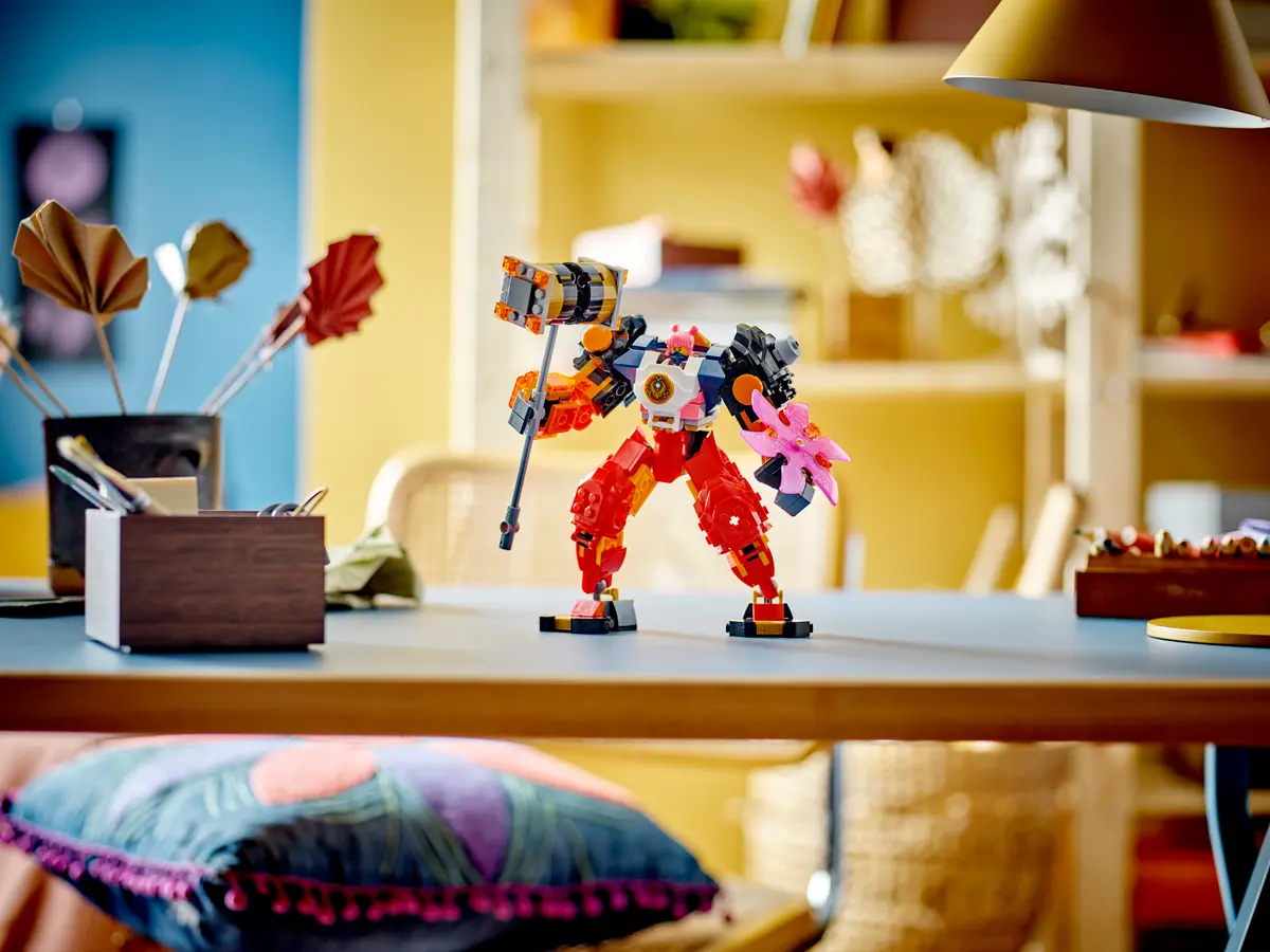 Joc de Constructii - LEGO® NINJAGO® - Sora's Elemental Tech Mech [6]