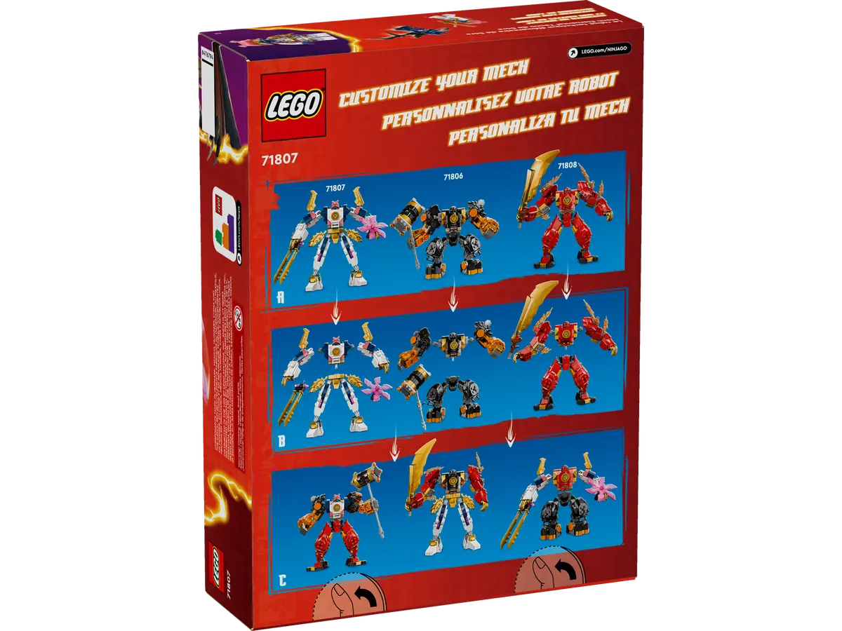 Joc de Constructii - LEGO® NINJAGO® - Sora's Elemental Tech Mech [3]