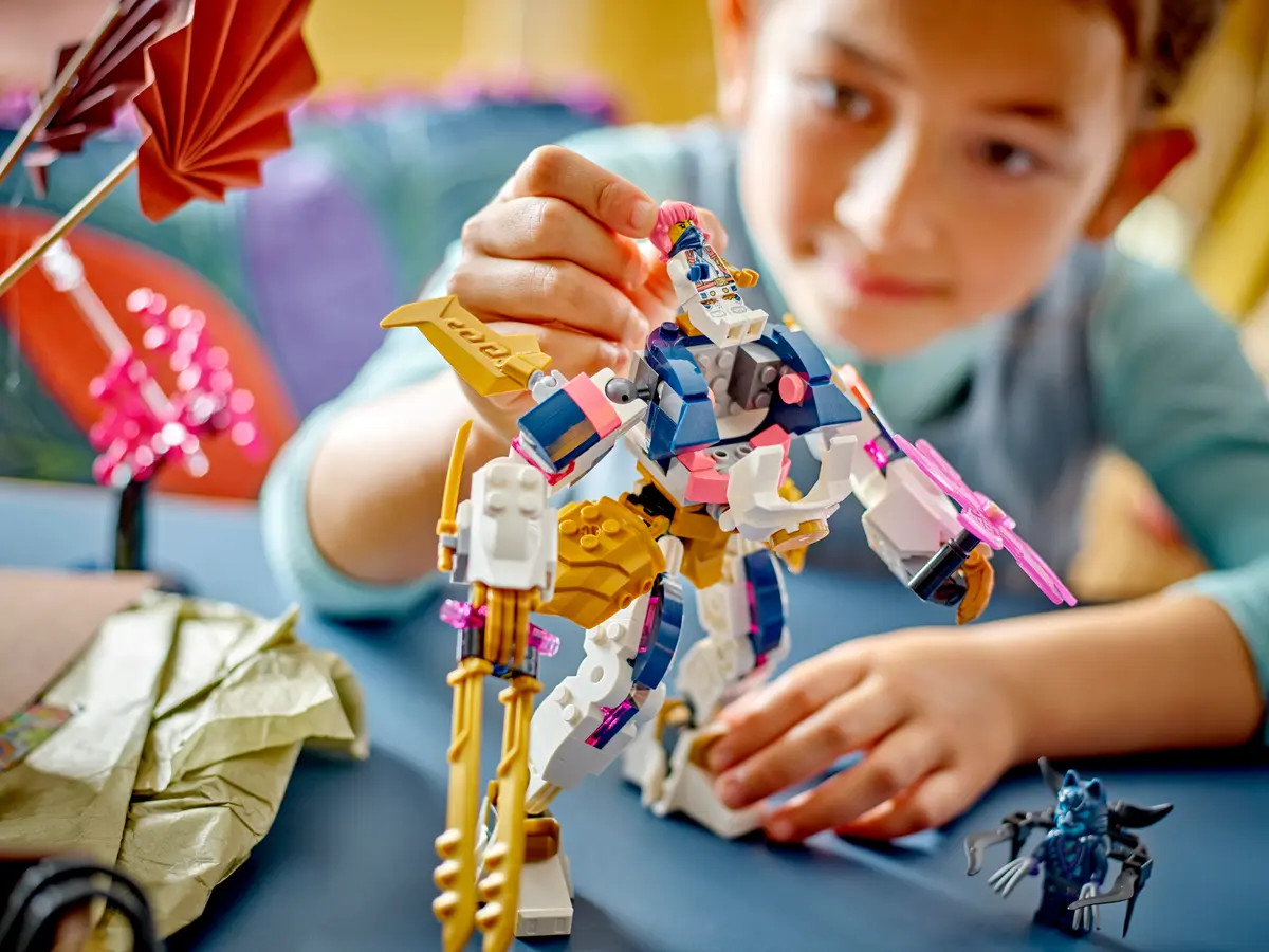 Joc de Constructii - LEGO® NINJAGO® - Sora's Elemental Tech Mech [5]