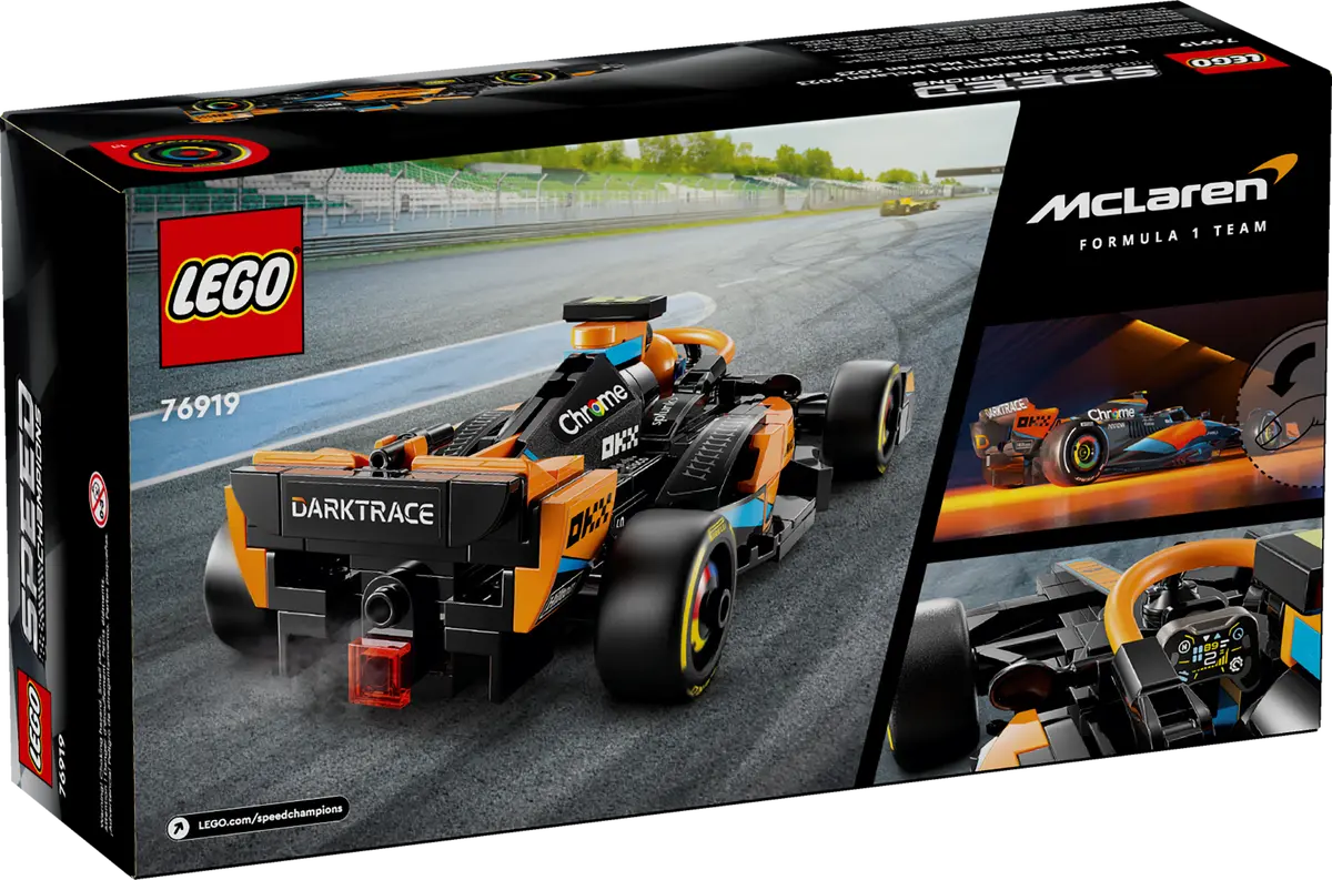 Joc de Constructii  LEGO Speed Champions - 76919 McLaren Formula 1 Race Car [9]