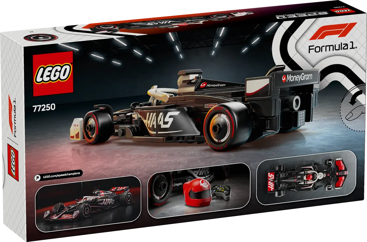 Joc de Constructii LEGO® Speed ​​Champions - Mașina de Curse MoneyGram Haas F1® Team VF-24 77250 [8]
