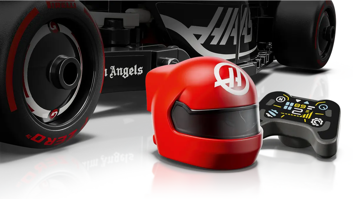 Joc de Constructii LEGO® Speed ​​Champions - Mașina de Curse MoneyGram Haas F1® Team VF-24 77250 [5]