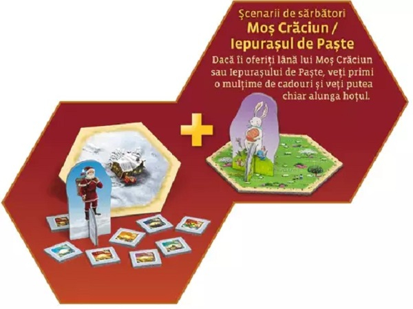 Joc de societate Kosmos, Catan Big Box, jocul de baza cu  scenarii noi si extensie 5-6 jucatori,Original in Limba Romana [3]