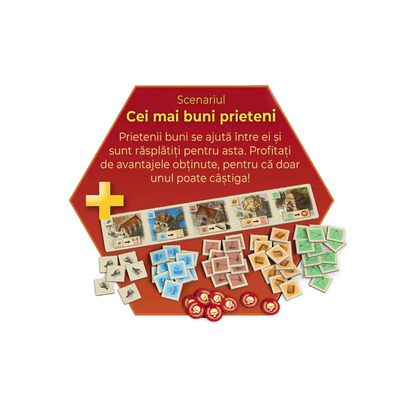 Joc de societate Kosmos, Catan Big Box, jocul de baza cu  scenarii noi si extensie 5-6 jucatori,Original in Limba Romana [4]