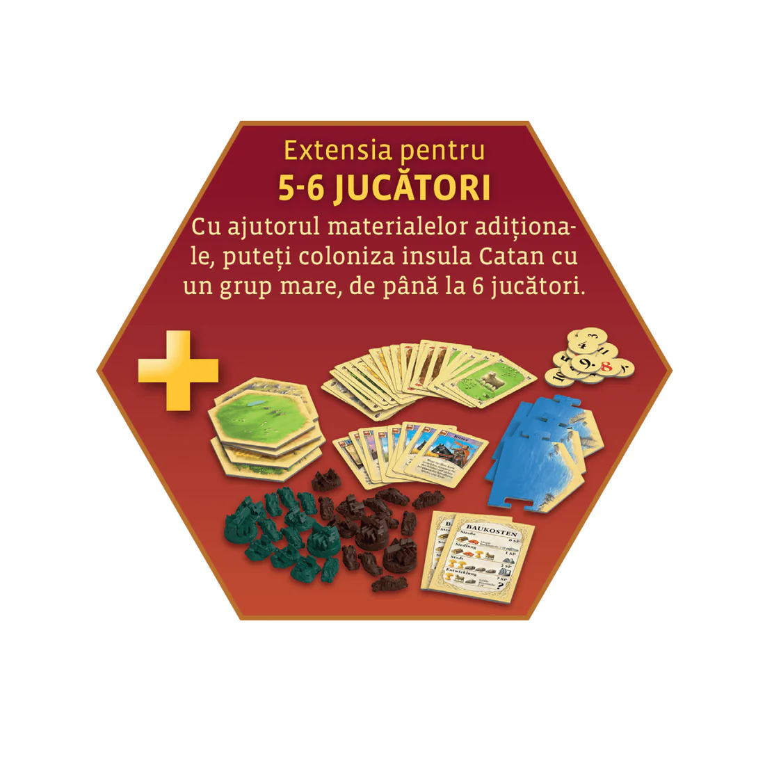Joc de societate Kosmos, Catan Big Box, jocul de baza cu 4 scenarii noi si extensie 5-6 jucatori,Original in Limba Romana [6]