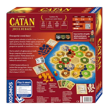 Joc de societate Kosmos Catan, Jocul de baza [4]
