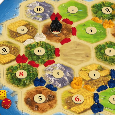 Joc de societate Kosmos Catan, Jocul de baza [3]