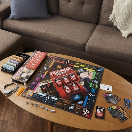 Joc de Societate Monopoly, Trisorul - Limba Romana - Monopoly care schimba regulile,  Original Hasbro [4]