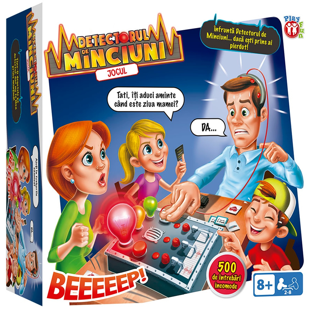 Joc de Societate Playfun –  IMC Detectorul de Minciuni 96967, 8 ani+, 2-10 Jucatori [3]