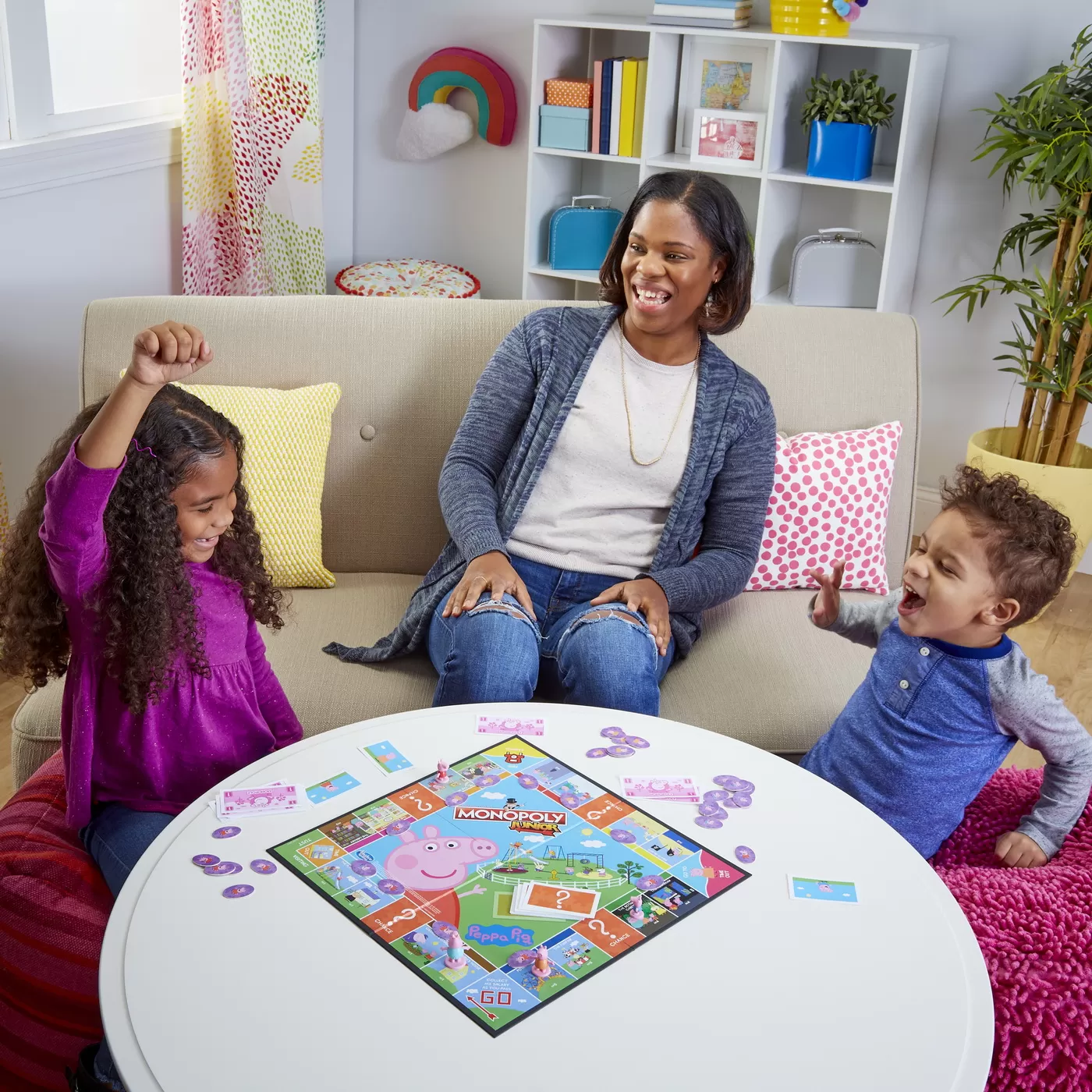 Joc Interactiv Hasbro Gaming Monopoly Junior Ediție - Peppa Pig, Original in Limba Romana [6]