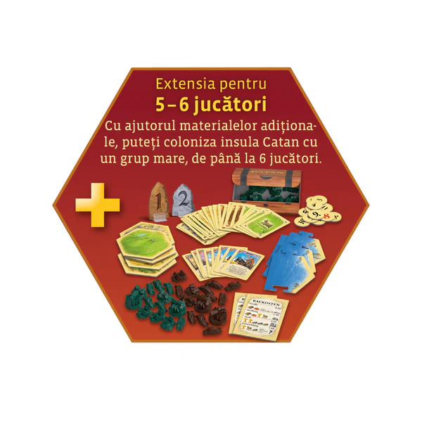 Catan Big Box-  Jocul de Baza cu 4 Scenarii noi si Extensie pentru 5-6 Jucatori [4]