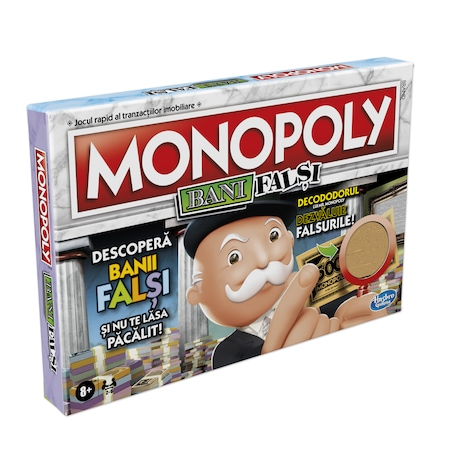 Joc Interactiv Ultra Monopoly - HASBRO - Monopoly Bancnote False , Original in Limba Romana [7]