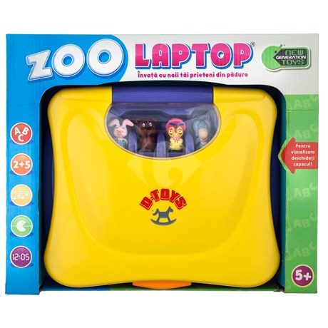 Jocuri Educative D-Toys Laptop Zoo 100 de functii [2]
