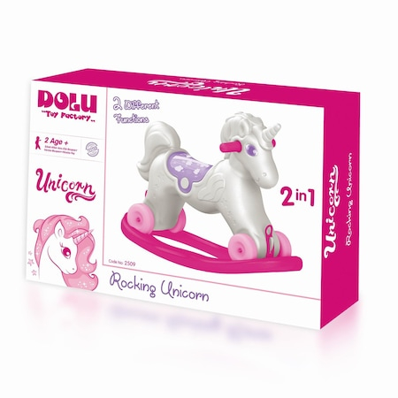 Jucarie 2 in1 - Unicorn balansoar [1]