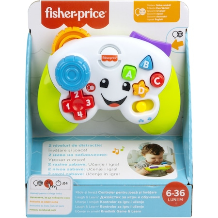Jucarie bebelusi Fisher Price - Laugh&Learn, Controller interactiv, lb. romana [5]