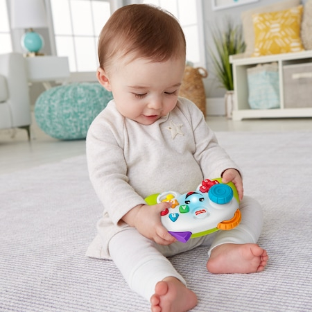 Jucarie bebelusi Fisher Price - Laugh&Learn, Controller interactiv, lb. romana [4]