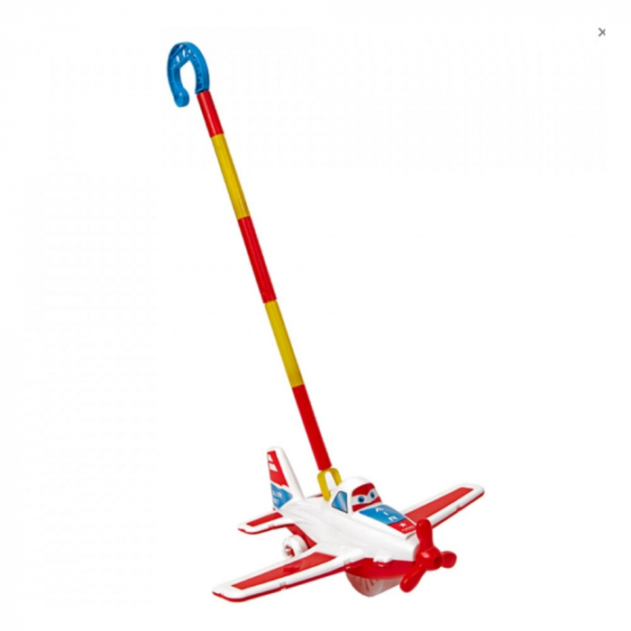Jucarie de impins cu bat, Avion Air Turbo, 30 cm, Vision [1]