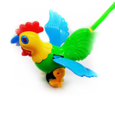 Jucarie de impins cu bat, Vision, cocos [2]