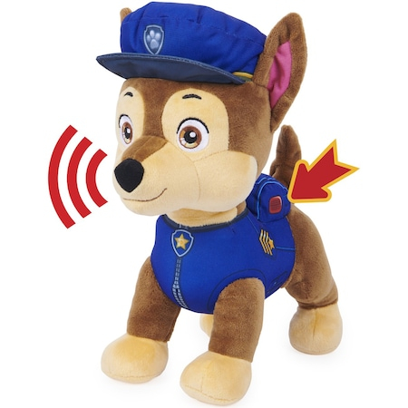 Jucarie de plus interactiva Paw Patrol - Chase, cu sunete si vibratii [4]