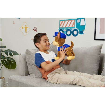 Jucarie de plus interactiva Paw Patrol - Chase, cu sunete si vibratii [5]