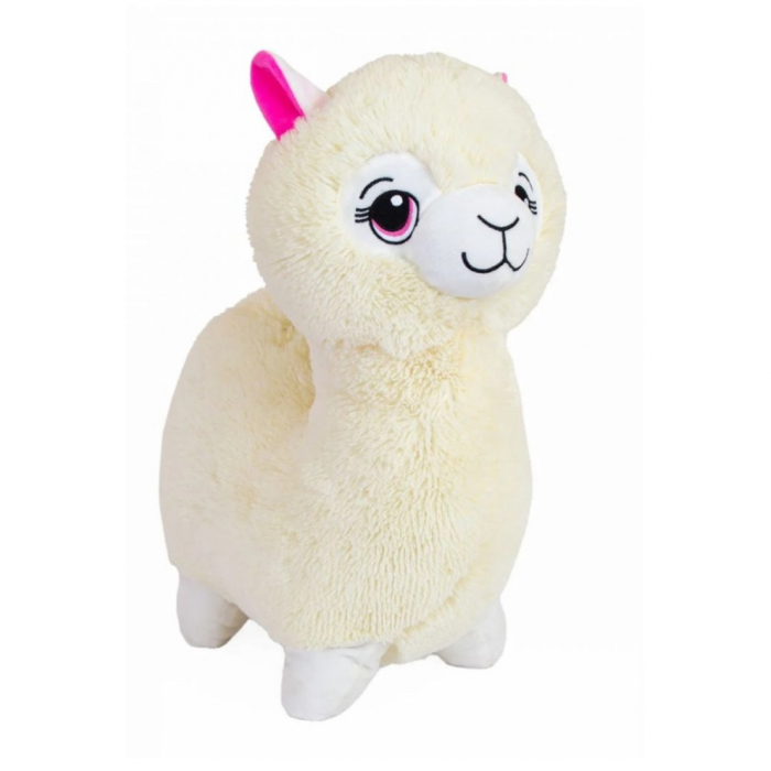 Jucarie de plus, Lama alba 50cm [2]