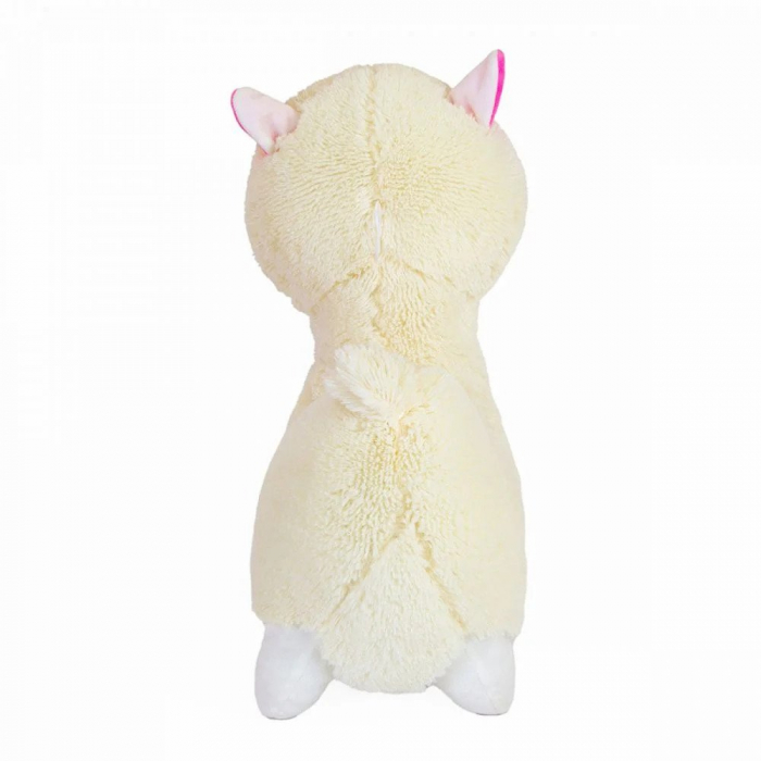 Jucarie de plus Lama cea pufoasa, Alb, 50 cm [3]