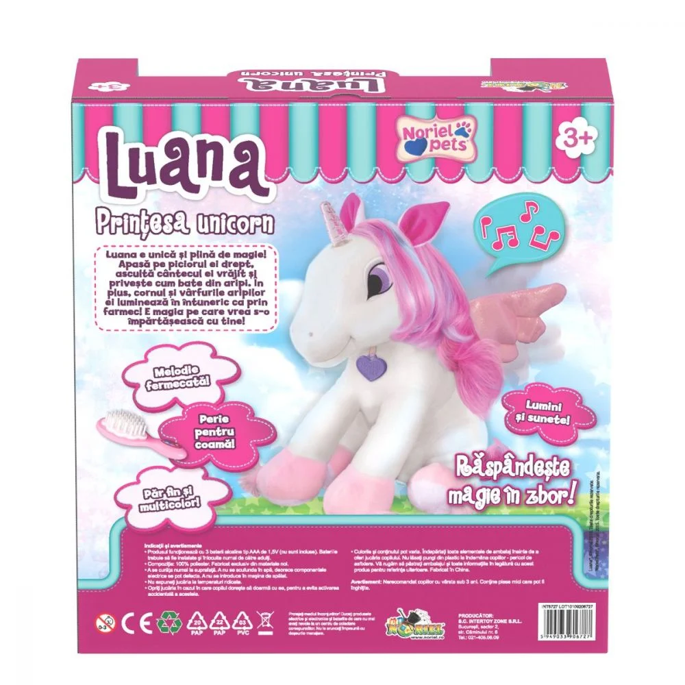 Jucarie de plus  Magic Unicorn Pets - Luana -  Printesa Unicorn [3]