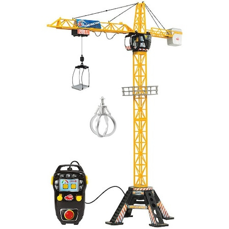 Jucarie Dickie Toys Macara Mega Crane cu Telecomanda ,1.20 Metri Inaltime [2]