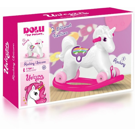 Jucarie Dolu 2 in 1 - Unicorn Balansoar [2]