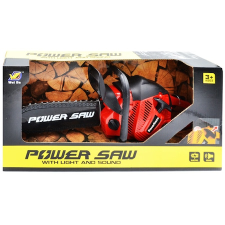 Jucarie Drujba POWER SAW cu sunete si lumini, lungime 38 cm , Robentoys [2]