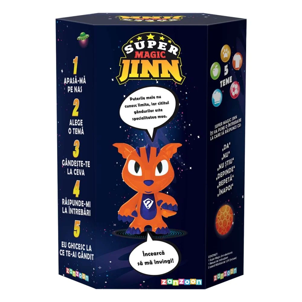 Jucarie Educativa, Interactiva cu Inteligenta Artificiala - Discovery Super Magic Jinn -  in Limba Romana [6]