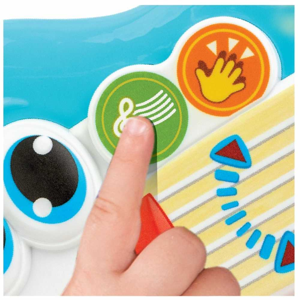 Chitara Electronica  pentru Bebelusi cu Lumini Intermitente, Efecte Sonore si Sunete Speciale [6]