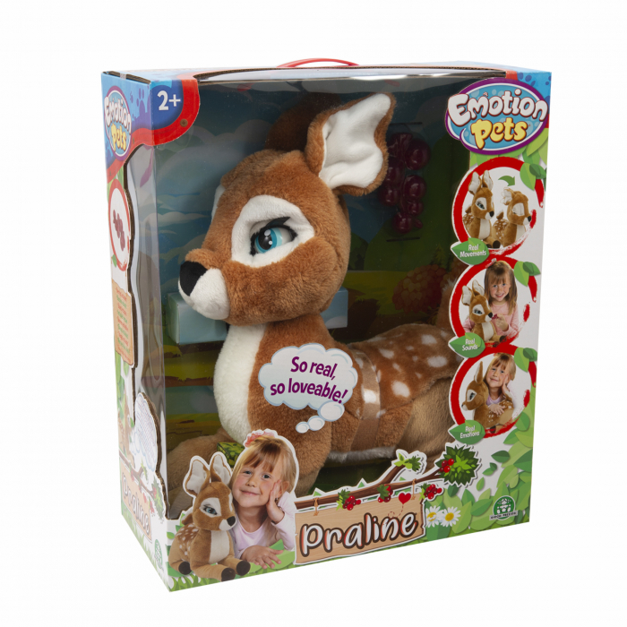 Jucarie Giochi Preziosi Interactiva de Plus Caprioara Praline Emotion Pets Cry [2]