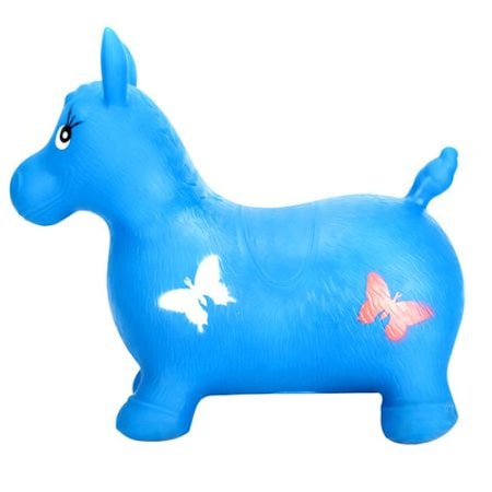 Jucarie Interactiva - Calut gonflabil muzical albastru , 55x22x48.5 cm [2]