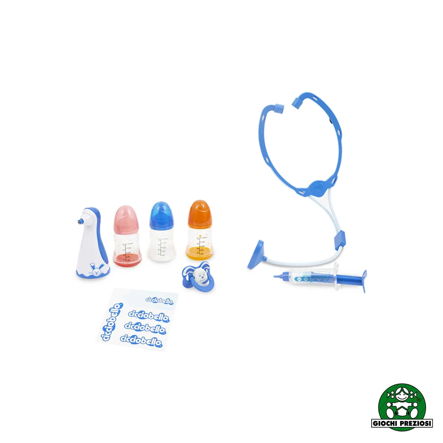 Jucarie Interactiva Cicciobello Bua Bua -  Papusa ,, Baietel Blond Bolnavior'' 42cm -  Original Giochi Preziosi [5]
