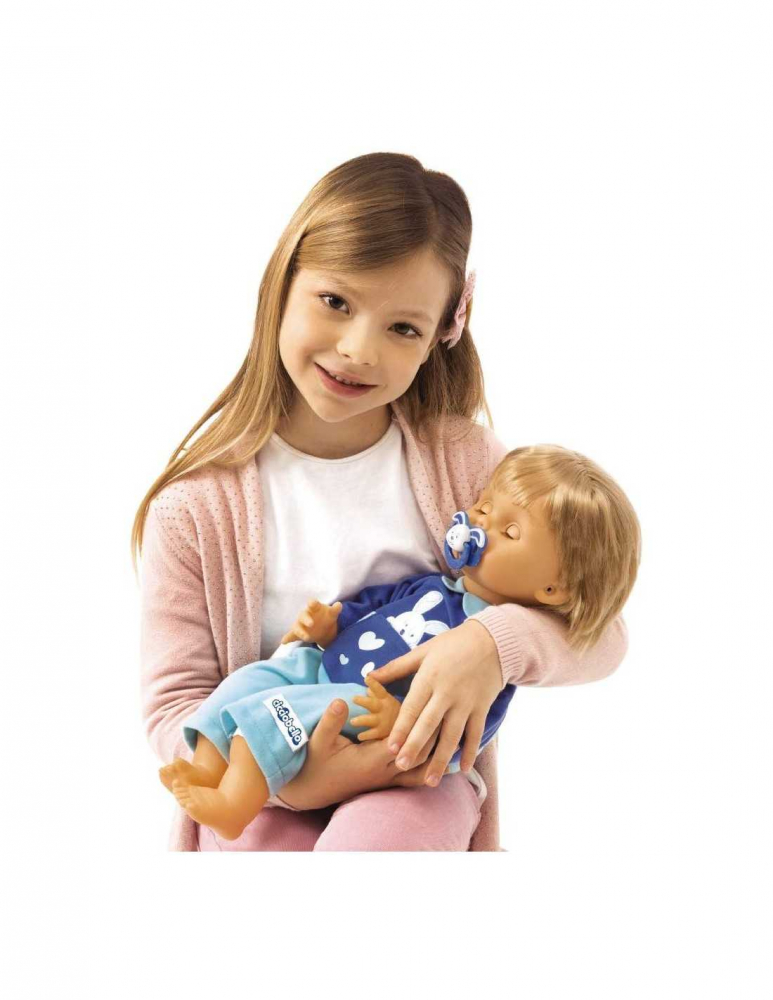 Jucarie Interactiva Cicciobello Bua Bua -  Papusa ,, Baietel Blond Bolnavior'' 42cm -  Original Giochi Preziosi [9]