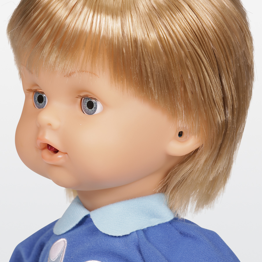 Jucarie Interactiva Cicciobello Bua Bua -  Papusa ,, Baietel Blond Bolnavior'' 42cm -  Original Giochi Preziosi [11]