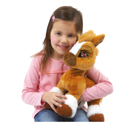 Jucarie De Plus Interactiva cu 6 Functii de Actiune  - Poneiul Toffee  Original  Giochi Preziosi , 30 CM [3]