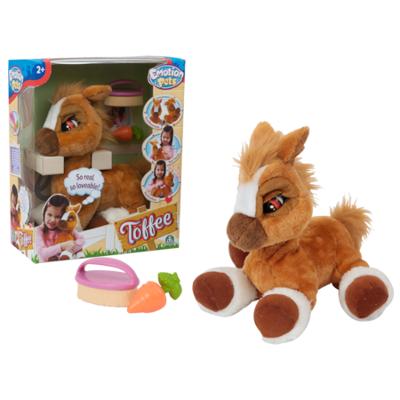 Jucarie De Plus Interactiva cu 6 Functii de Actiune  - Poneiul Toffee  Original  Giochi Preziosi , 30 CM [2]
