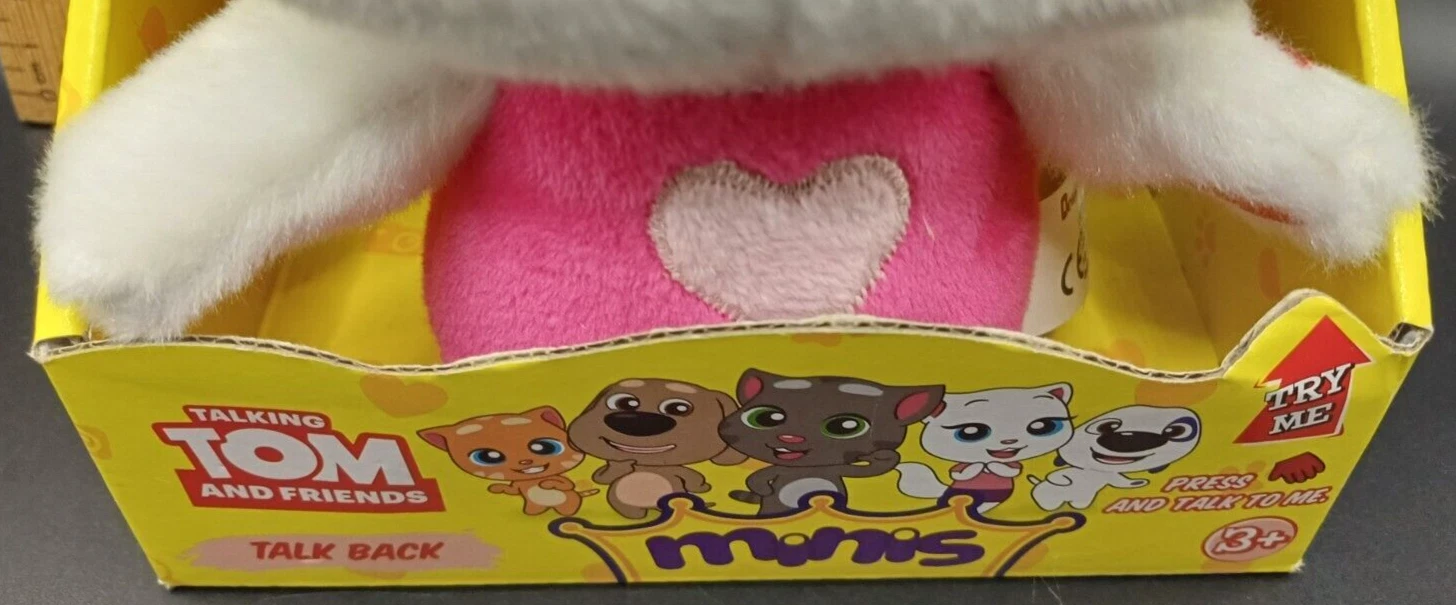Jucarie Interactiva de Plus, New Talking  Angela  Mini Friends, Prietena mea Vorbareta [8]