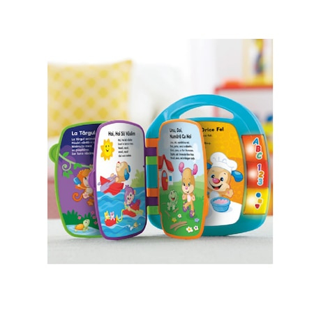 Jucarie interactiva Fisher Price, Laugh&Learn, Cartea de Povesti in Limba Romana [3]